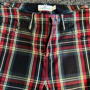 Vineyard vine size 2 plaid pants. Excellent condition.